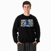 Hockey Crewneck Sweatshirt - Bones Heal Hockey
