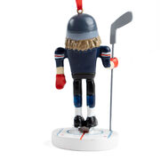 Hockey Nutcracker Resin Ornament