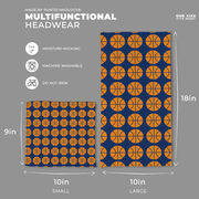 Basketball Multifunctional Headwear - Basketball Pattern RokBAND