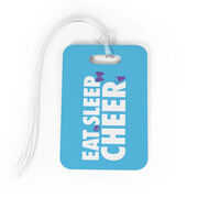 Cheerleading Bag/Luggage Tag - Eat Sleep Cheer