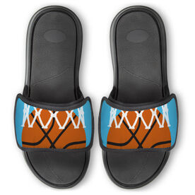 Basketball Repwell&reg; Slide Sandals - Ball in Net