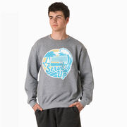 Volleyball Crewneck Sweatshirt - Serve's Up