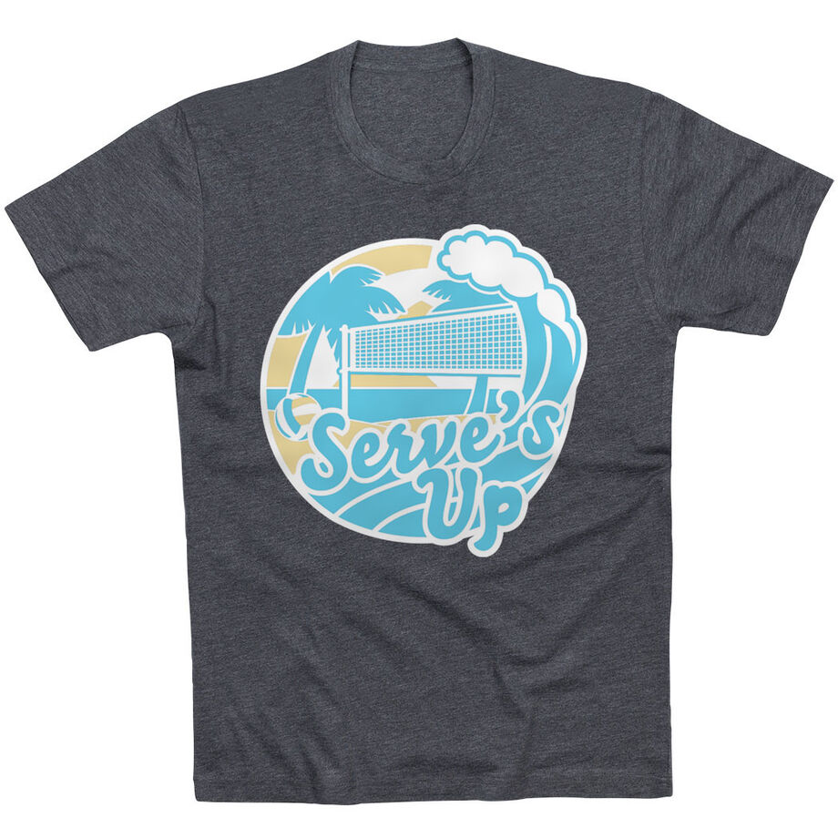 Volleyball Short Sleeve T-Shirt - Serve's Up