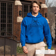 Lacrosse Hooded Sweatshirt - Just Chillax'n