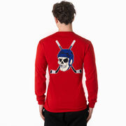 Hockey Tshirt Long Sleeve - Chill to the Bone (Back Design)