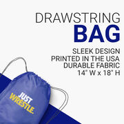 Wrestling Drawstring Backpack Just Wrestle