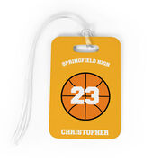 Basketball Bag/Luggage Tag - Basketball Team Ball