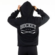 Hockey Hooded Sweatshirt - Varsity Hockey (Back Design) 