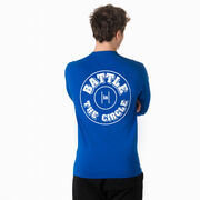 Wrestling Tshirt Long Sleeve - Battle In Circle (Back Design)