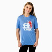 Hockey Short Sleeve Performance Tee - Lace 'Em Up And Light The Lamp