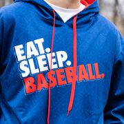 Baseball Gameday Hoodie - Eat Sleep Baseball