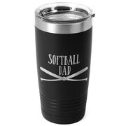 Softball 20oz. Double Insulated Tumbler - Softball Dad