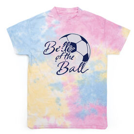 Soccer T-Shirt Short Sleeve - Belle Of The Ball Tie Dye