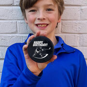 Hockey Puck - Happy Birthday
