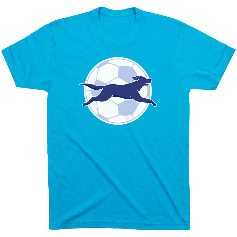 Soccer Short Sleeve T-Shirt - Kicks The Soccer Dog