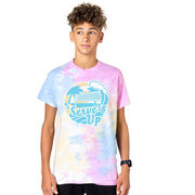 Volleyball Short Sleeve T-Shirt - Serve's Up Tie Dye