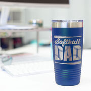 Softball 20 oz. Double Insulated Tumbler - Dad