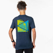 Tennis Short Sleeve T-Shirt - Let's Raise A Racket (Back Design)