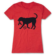 Soccer Women's Everyday Tee - Spot The Soccer Dog