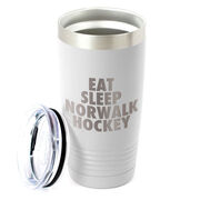 Hockey 20 oz. Double Insulated Tumbler - Personalized Eat Sleep Hockey