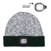 Running LED Lighted Performance Beanie - Forest