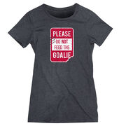 Hockey Women's Everyday Tee - Don't Feed The Goalie