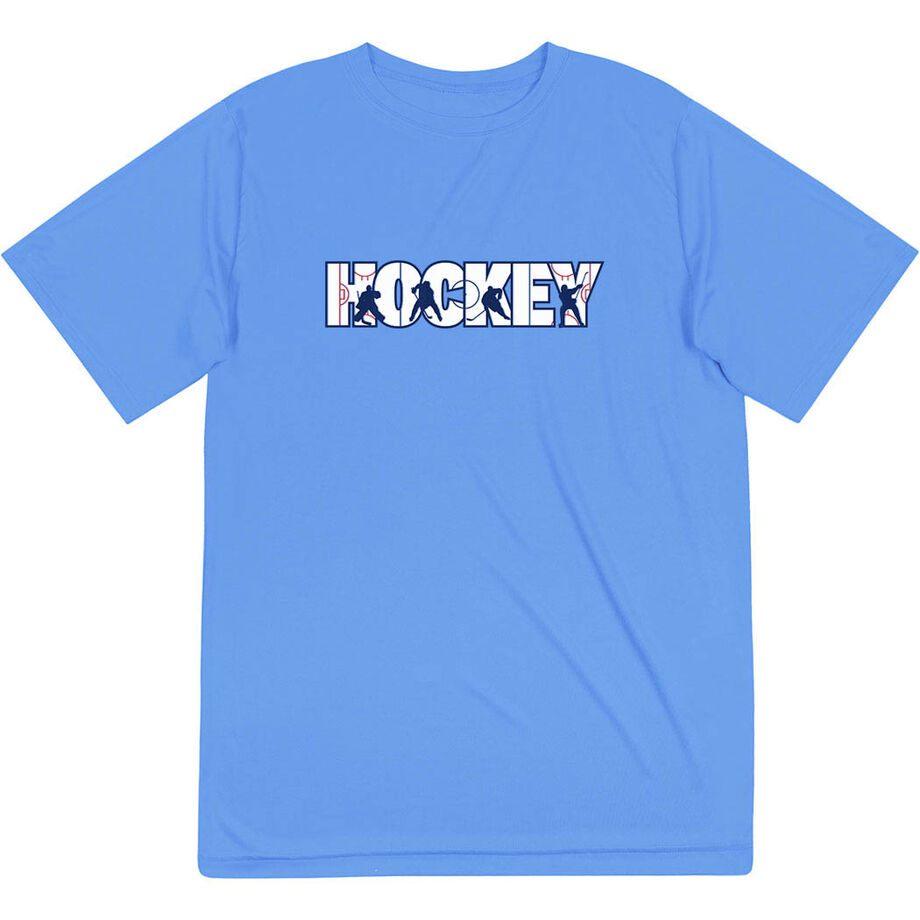 Hockey Short Sleeve Performance Tee - Hockey Life