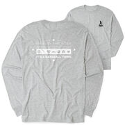 Baseball Tshirt Long Sleeve - 24-7 Baseball (Back Design)