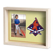 Baseball Premier Frame- Retro Pattern