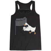 Volleyball Flowy Racerback Tank Top - Goosebumps