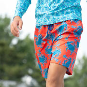 Guys Lacrosse Swim Trunks - Bayside