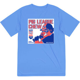 Baseball Short Sleeve Performance Tee - Pig League Chew