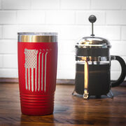 Hockey 20 oz. Double Insulated Tumbler - Flag