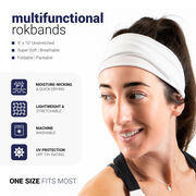 Multifunctional Headwear - Solid White RokBAND