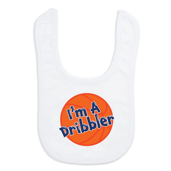 Basketball Baby Bib - I'm A Dribbler