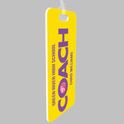 Cheerleading Bag/Luggage Tag - Personalized Coach