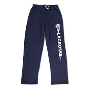 Guys Lacrosse Fleece Sweatpants - Guys Lacrosse Word