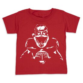 Football Toddler Short Sleeve Tee - Santa Player