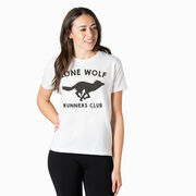 Running Short Sleeve T-Shirt - Run Club Lone Wolf