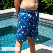 Hockey Swim Trunks - All American