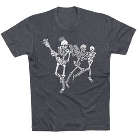 Guys Lacrosse T-Shirt Short Sleeve - Skeleton Offense