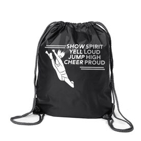 Cheerleading Sport Pack Cinch Sack - Cheer Proud