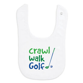 Golf Baby Bib - Crawl Walk Golf