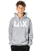 Guys Lacrosse Hooded Sweatshirt - I'd Rather Lax