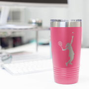 Tennis 20 oz. Double Insulated Tumbler - Female Silhouette