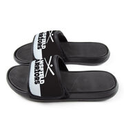Softball Repwell&reg; Slide Sandals - Team Name Colorblock