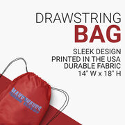 Swimming Drawstring Backpack - Make Waves