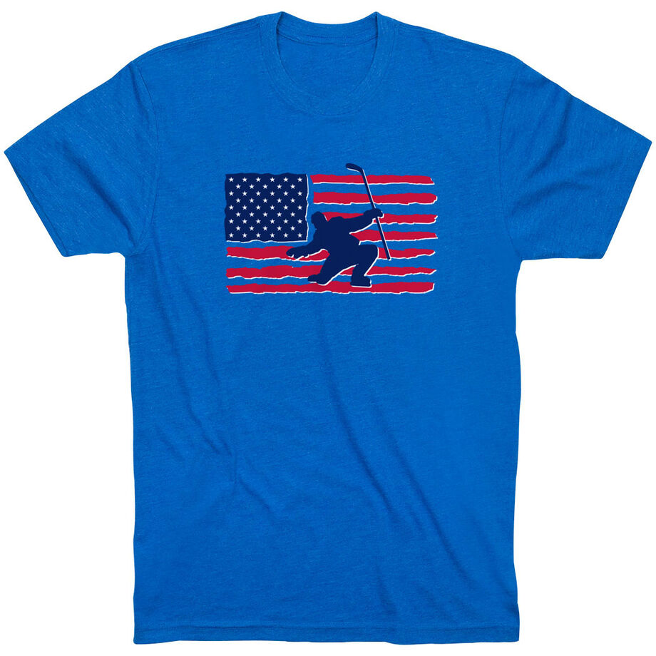 Hockey T-Shirt Short Sleeve - Hockey Land That We Love