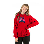 Girls Lacrosse Hooded Sweatshirt - Lax Cruiser