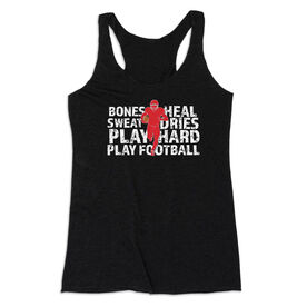 Football Women's Everyday Tank Top - Bones Saying Football